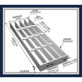 Stainless Steel Galvanied Steel Metal Grating